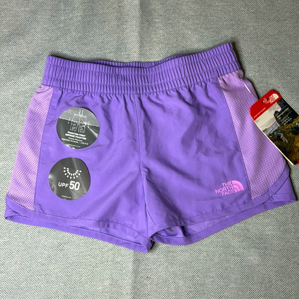 The North Face girls shorts